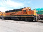 BNSF 2651 nee Santa Fe GP35